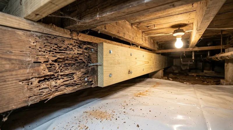 Floor Joist & Subfloor Repair Huntsville